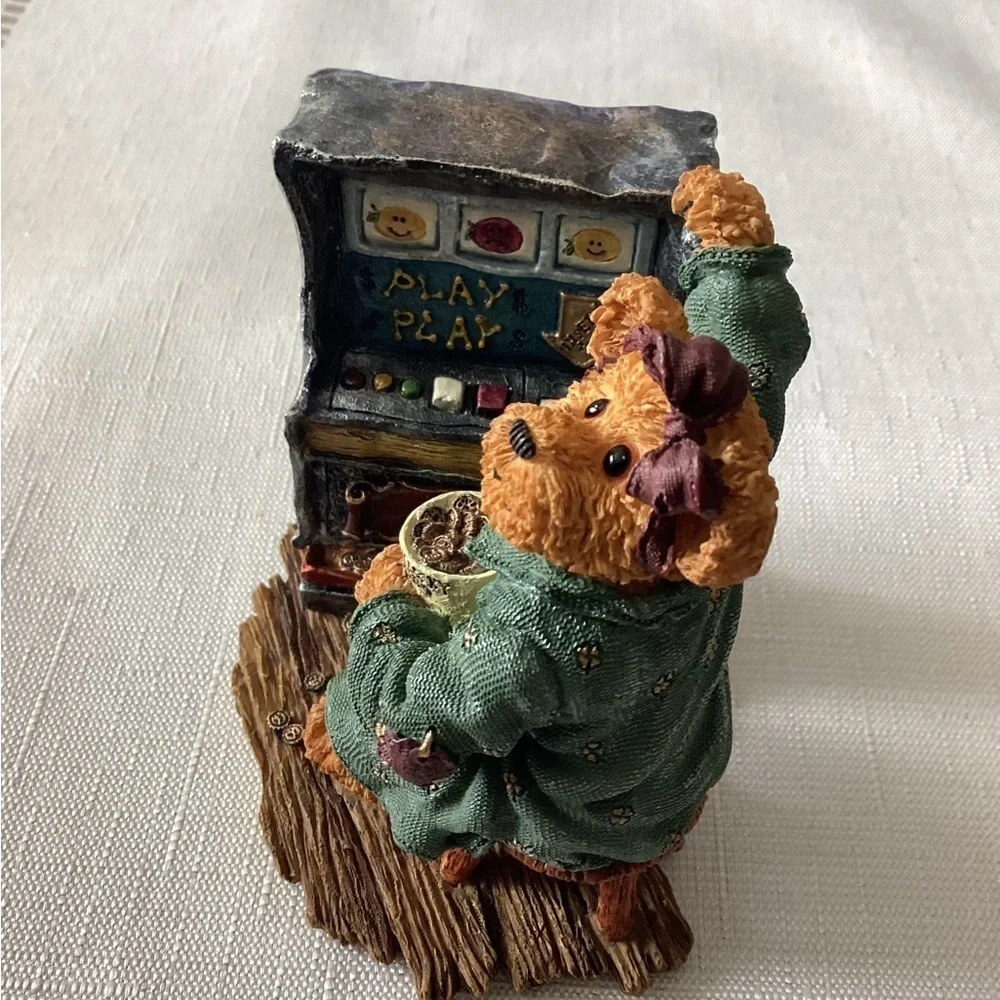 Boyd Bear Vintage Resin Slot Player
